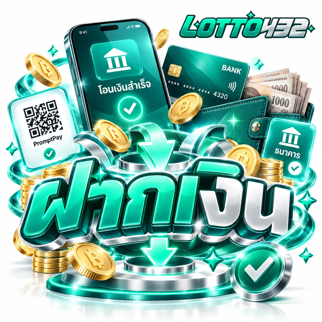 LOTTO432 - ฝากเงิน